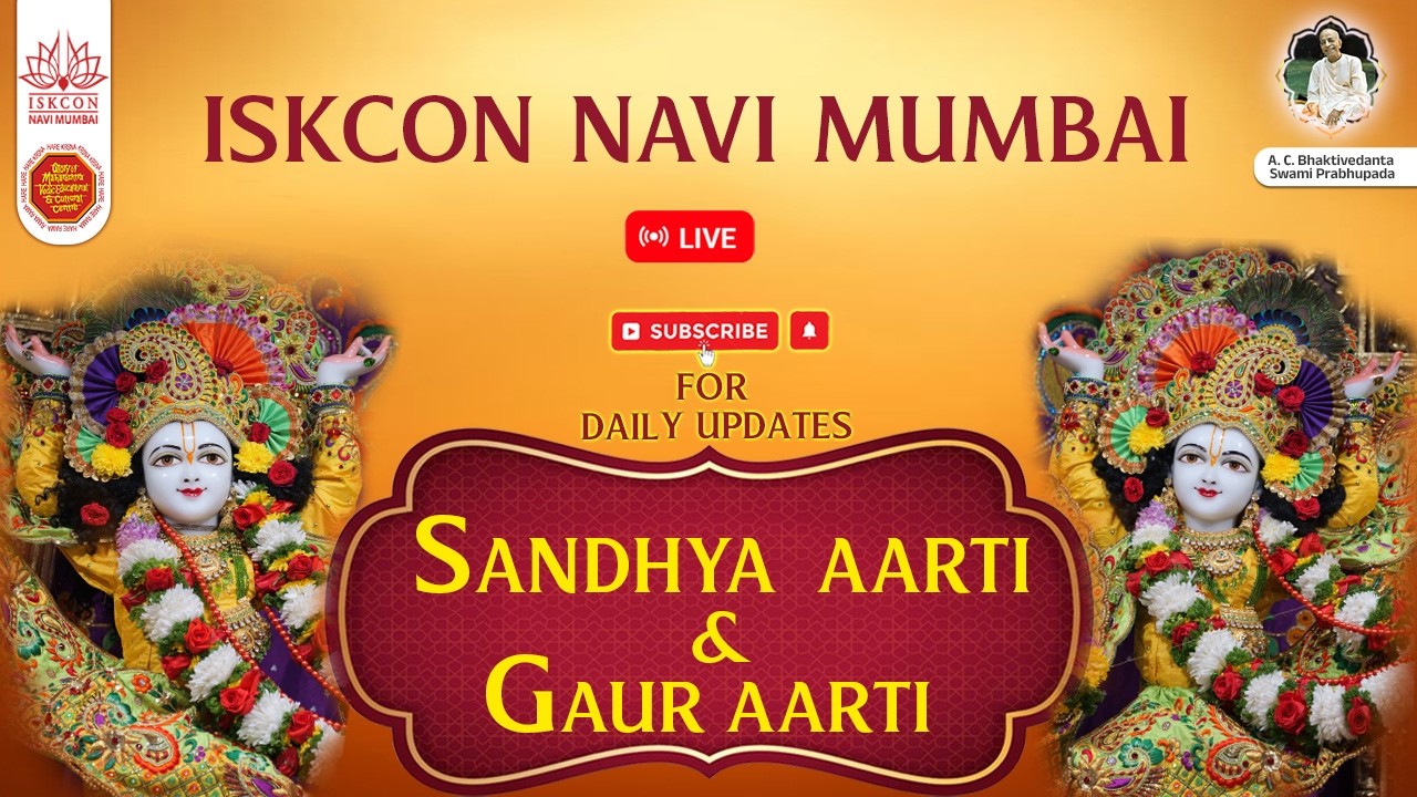 LIVE SANDHYA DARSHAN & GAUR AARTI || 23.2.2026 ||