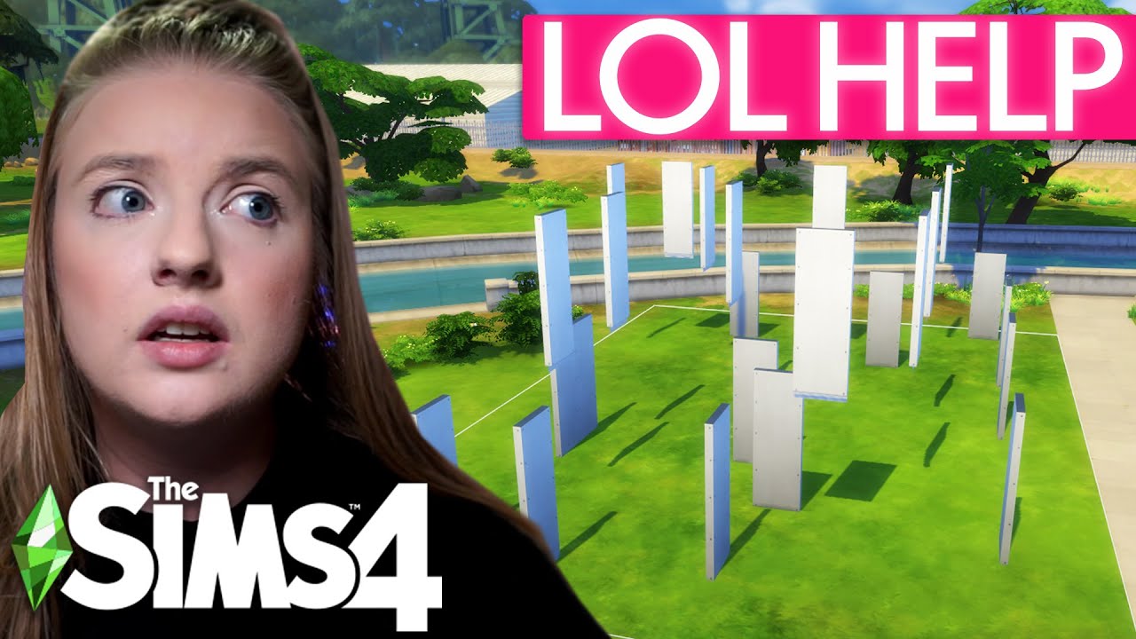 I tried a CONNECT THE DOTS challenge in The Sims 4 😳 | Sims 4 Build Challenge