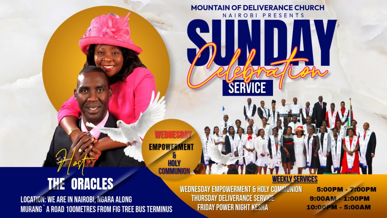 MY GLORY WILL NOT BE  ARRESTED || SUNDAY CELEBRATION SERVICE || DR.ORACLE.