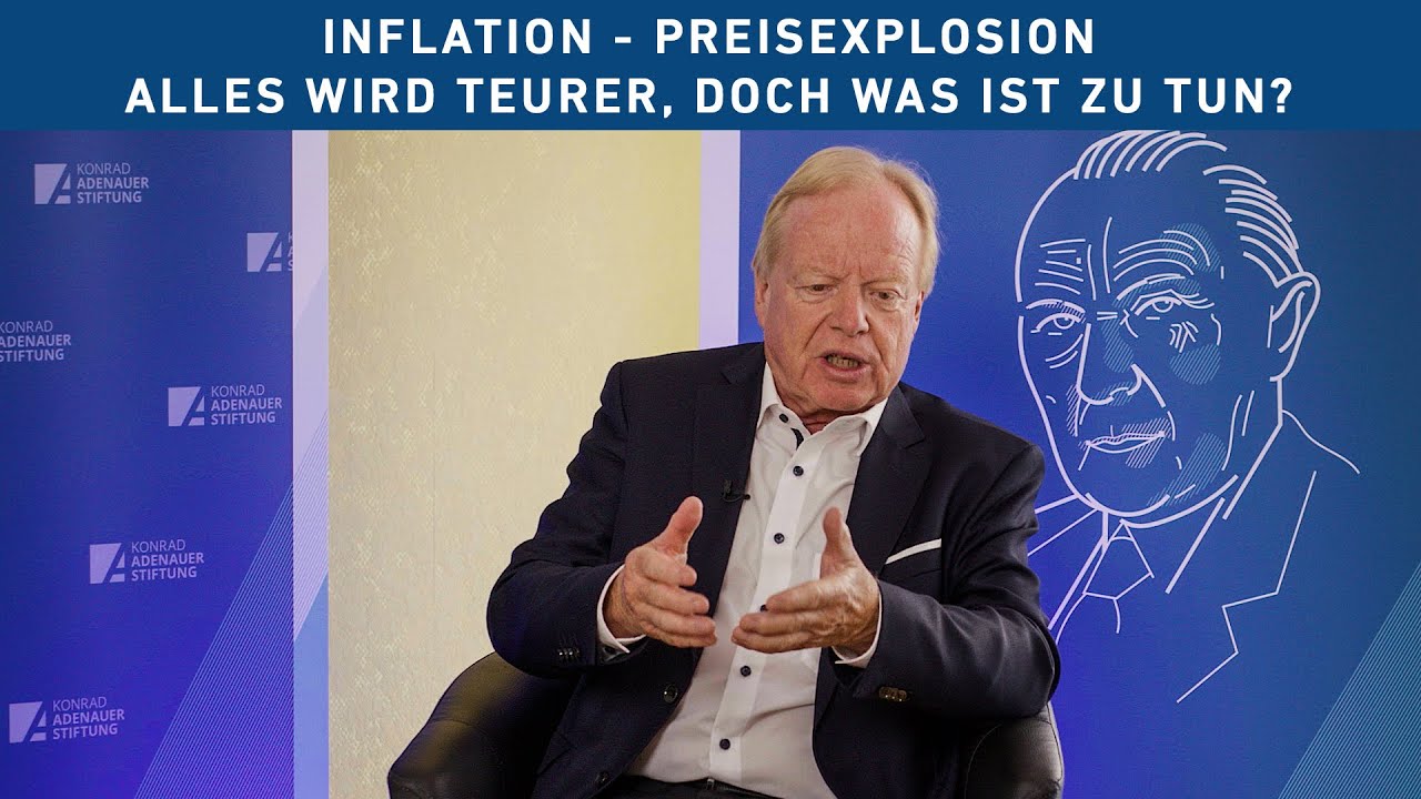 Inflation, Preisexplosion: Alles wird teurer, doch was ist zu tun? Mit Prof. Dr. Armin Rohde