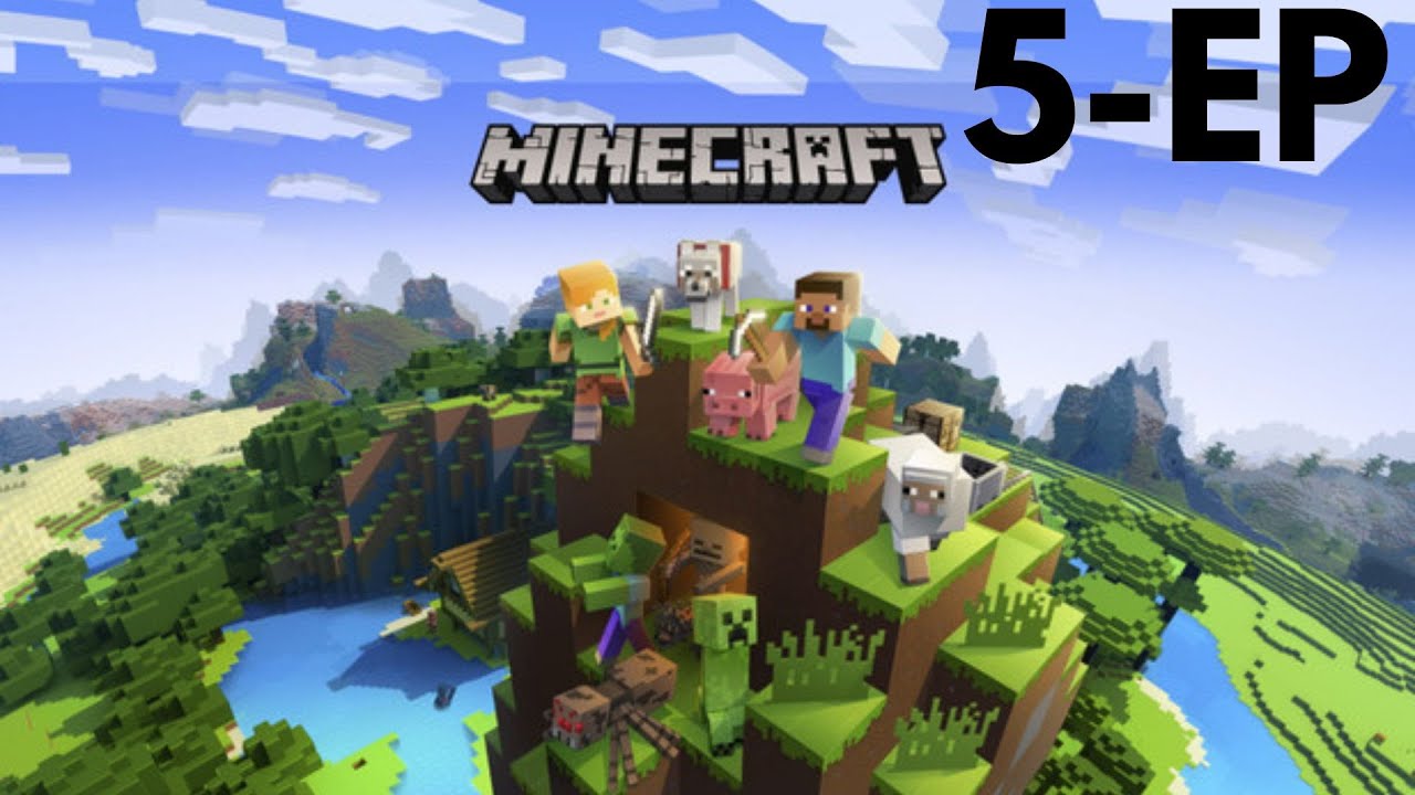 Minecraft - TROVIAMO UNA GROTTA GIGANTESCA E ANCHE DEL FERRO PER IL NOSTRO PRIMO PICCONE!
