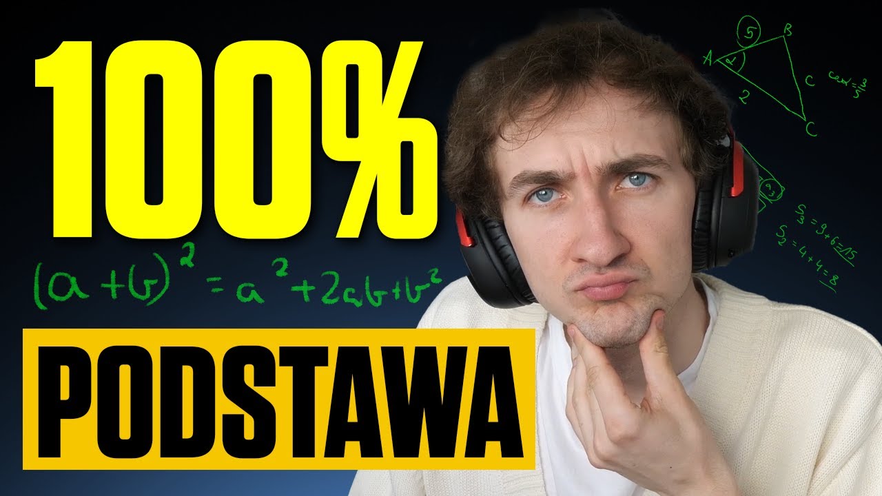 matematyka podstawa, ale wszystko tłumaczę - matura 2025