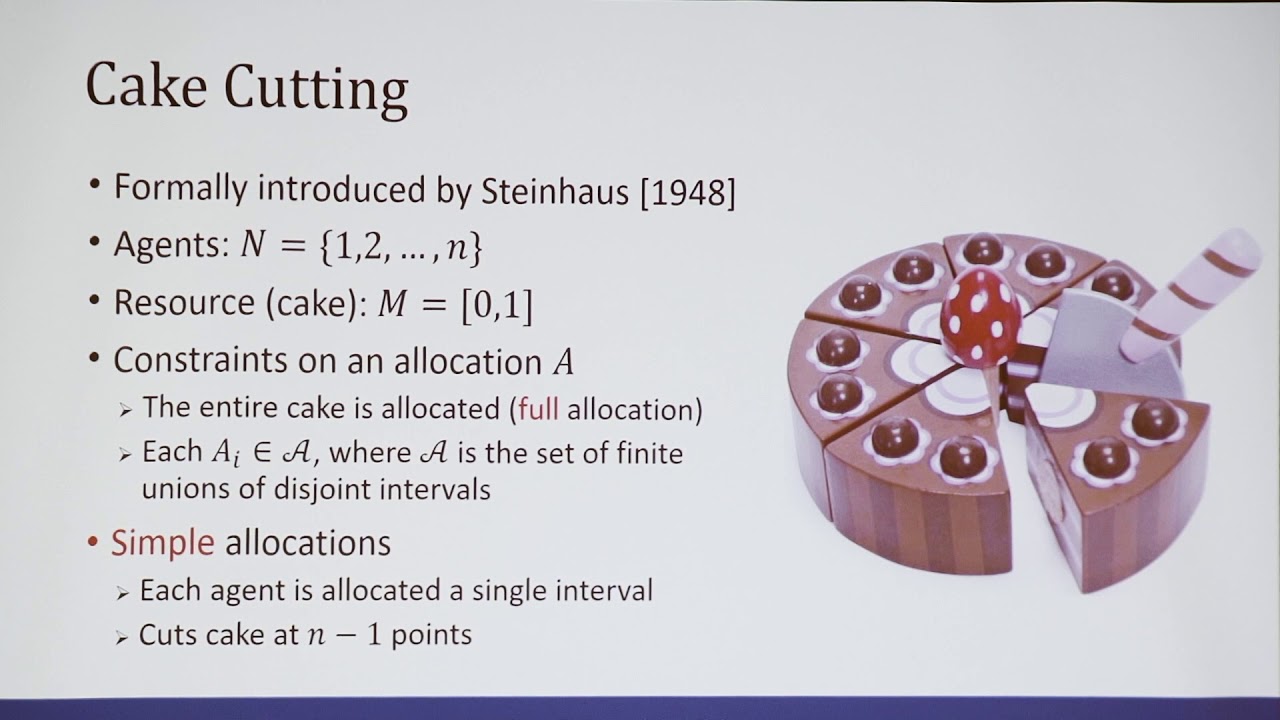 EC'19 Tutorial: Recent Advances in Fair Resource Allocation (Part 1)