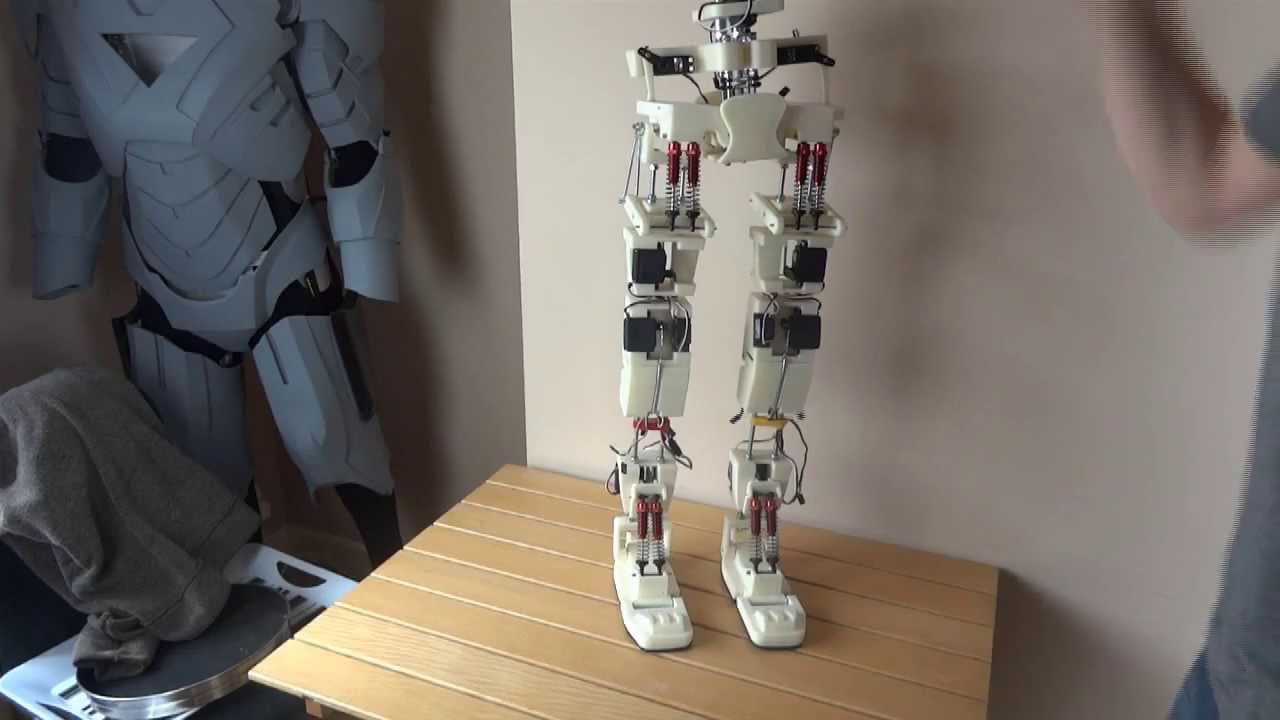 Android 12 Part 6 - Thigh Assembly and complete lower half, life sized humanoid android