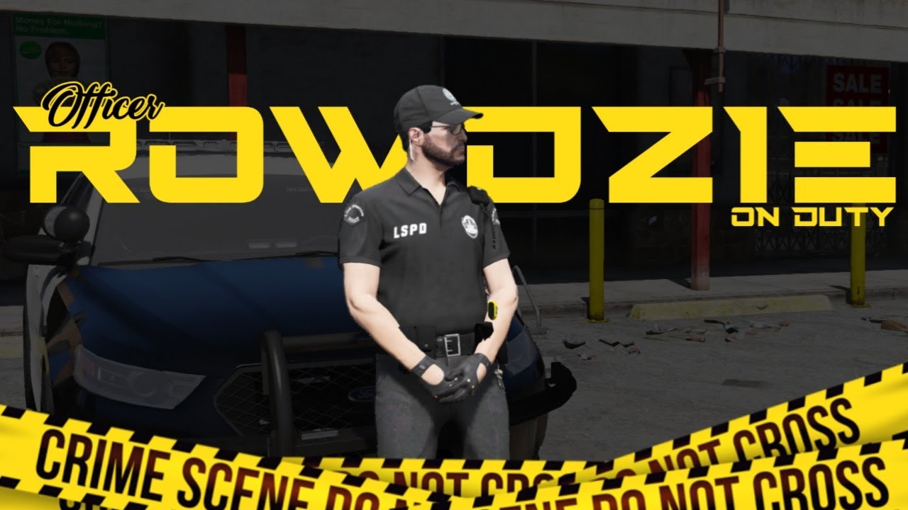 OFFICER ROWDIZE ON DUTY | GTA V RP | ROWDZIE !paytm For Donation