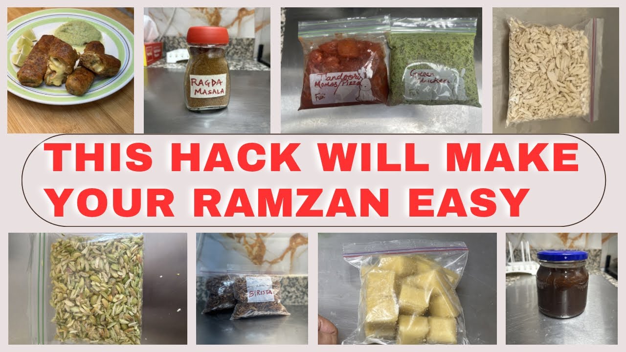RAMADAN HACK TO MAKE LIFE EASY | RAMADAN MUBARAK to everyone 🌙
