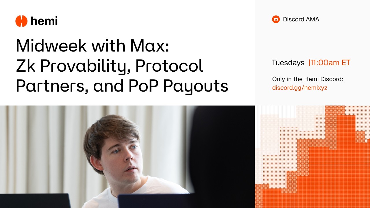 Midweek with Max: Zk Provability, Protocol Partners, and PoP Payouts