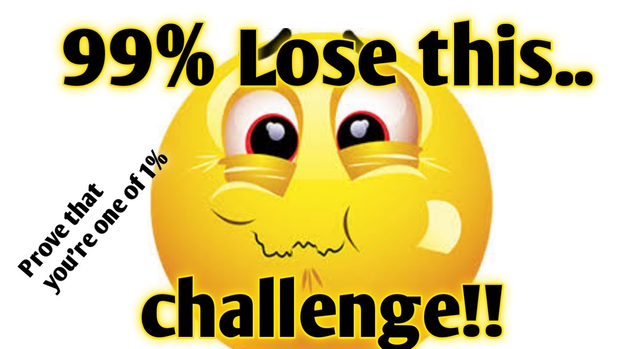 Hold your breath challenge..