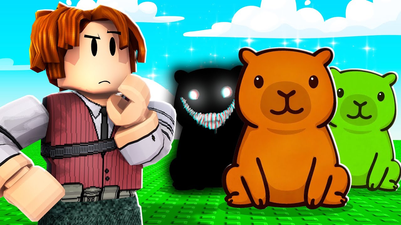 ENCONTRE AS CAPIVARAS NO ROBLOX (Roblox Find the Capybara)
