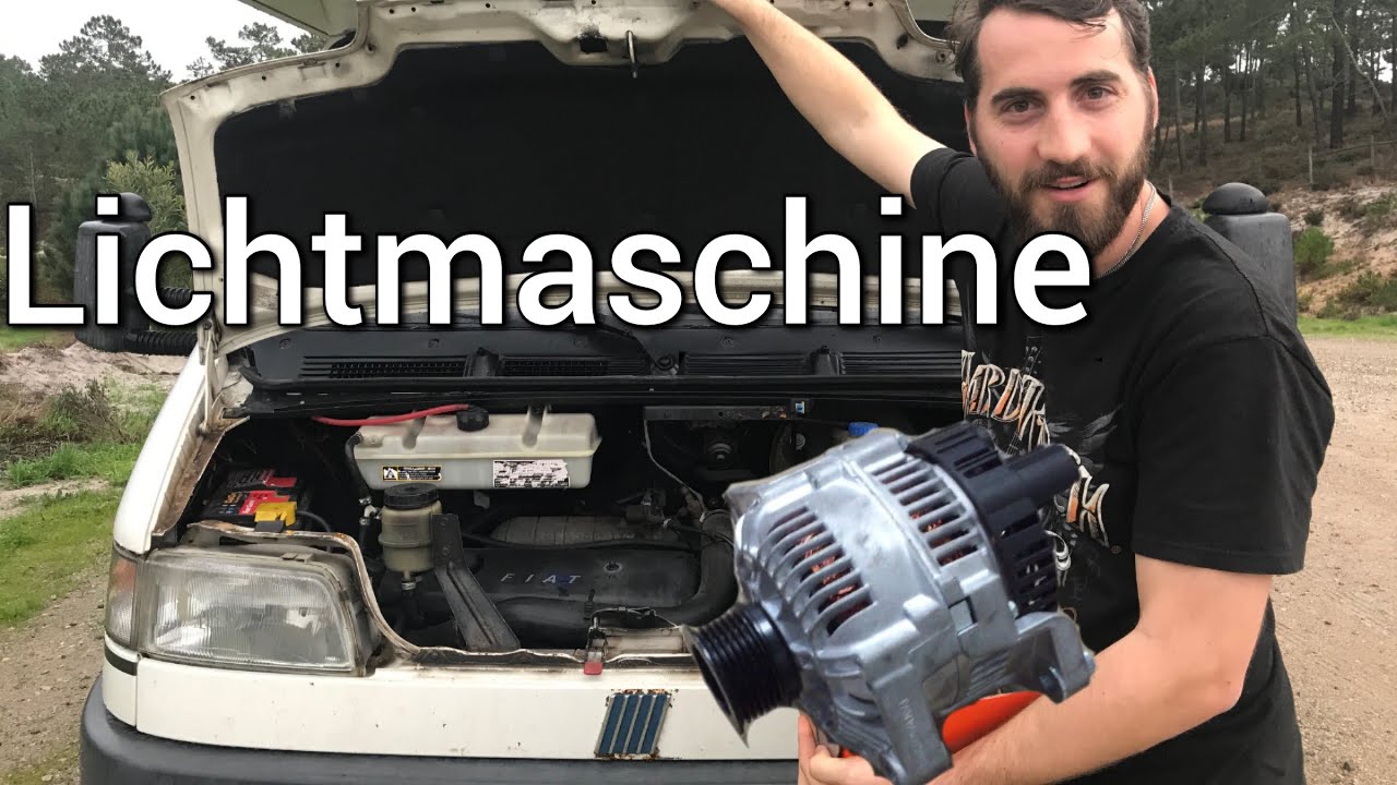 Fiat Ducato 230 Lichtmaschine wechseln