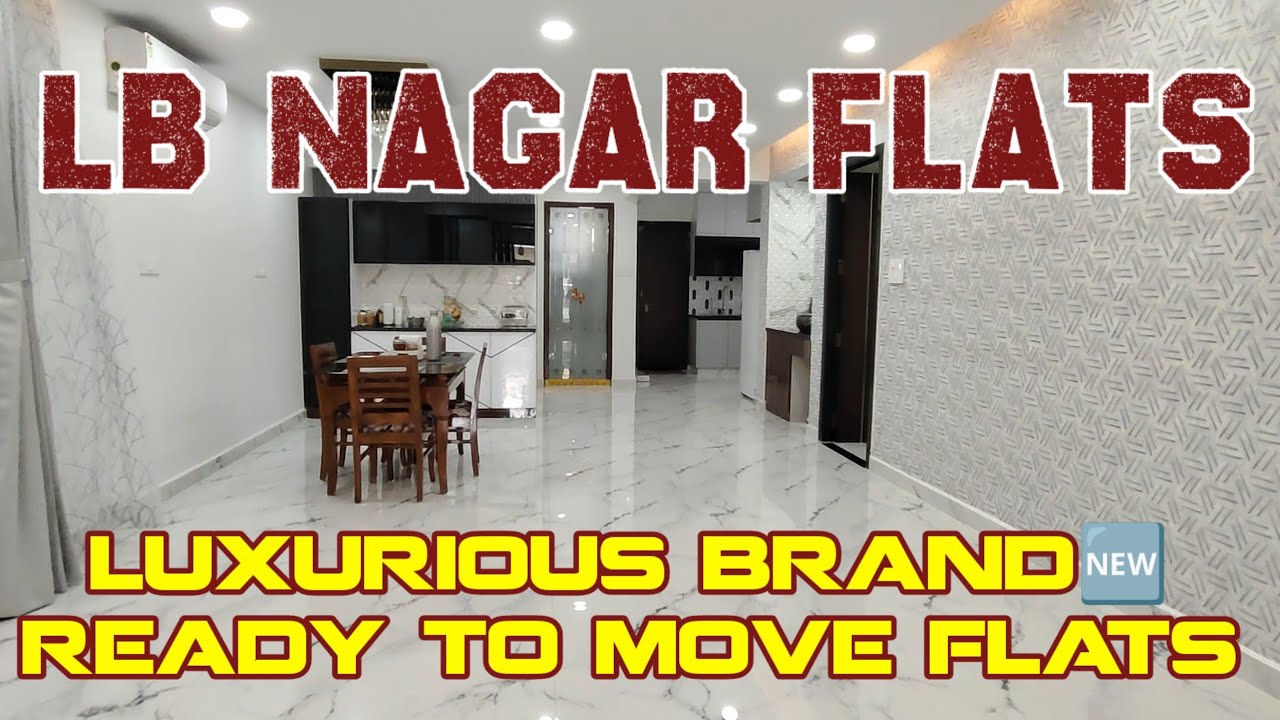 Brand New 3BHK Ready To Move Flats For Sale In Lb Nagar | Lb Nagar Ready To Move Flats | Hyderabad