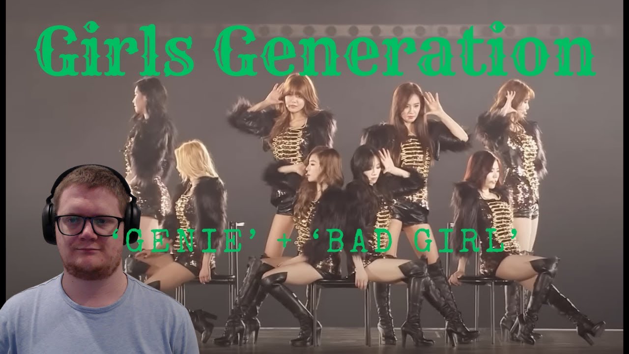Girls' Generation (소녀시대) - Genie (JPN. Ver.) + Bad Girl Live | FIRST TIME REACTION