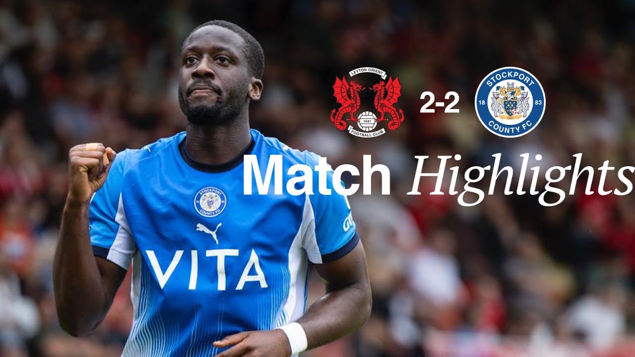 Leyton Orient 2-2 Stockport County | Match Highlights
