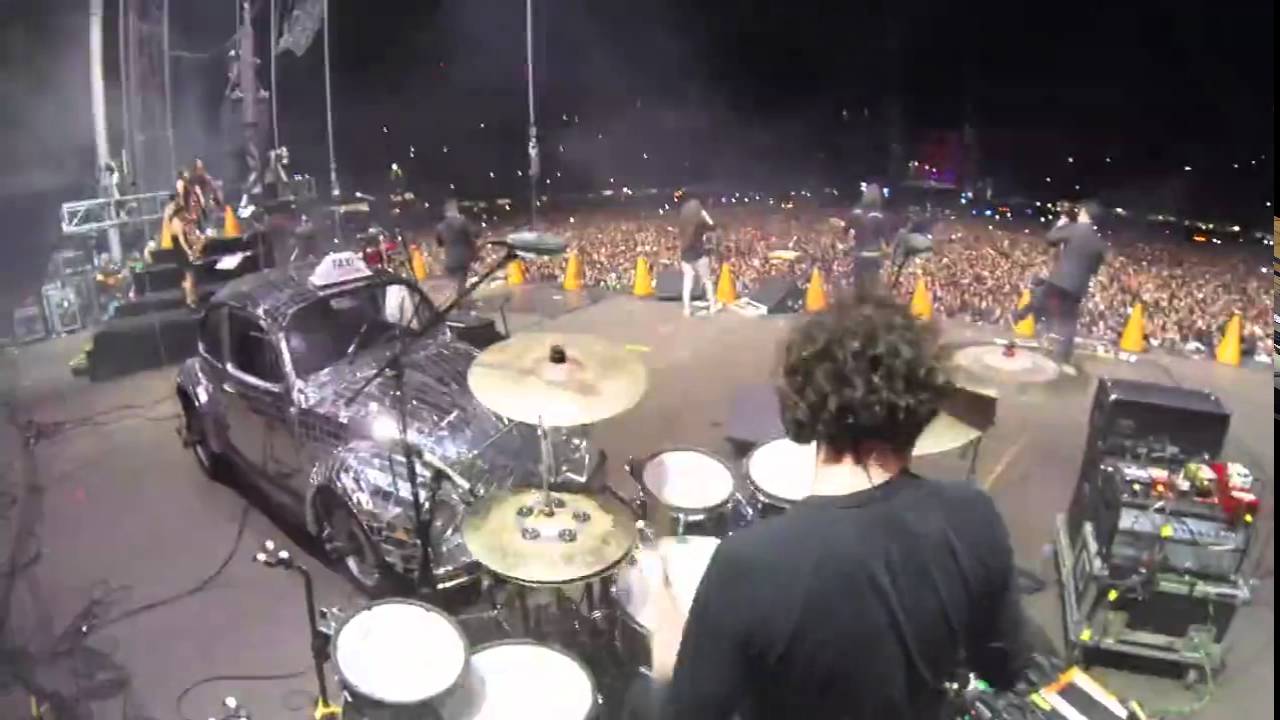 Drum Cam . No Controles - Café Tacvba - Vive Latino 2016