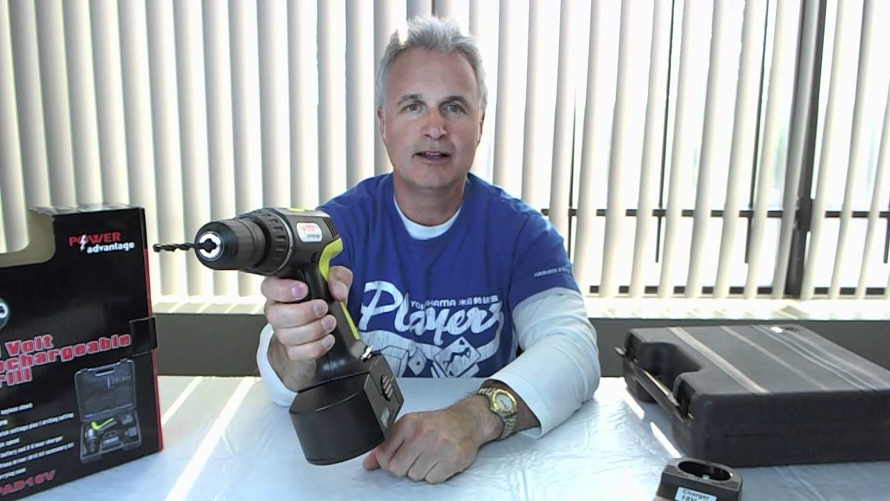 Power Advantage Rechargeable Drill