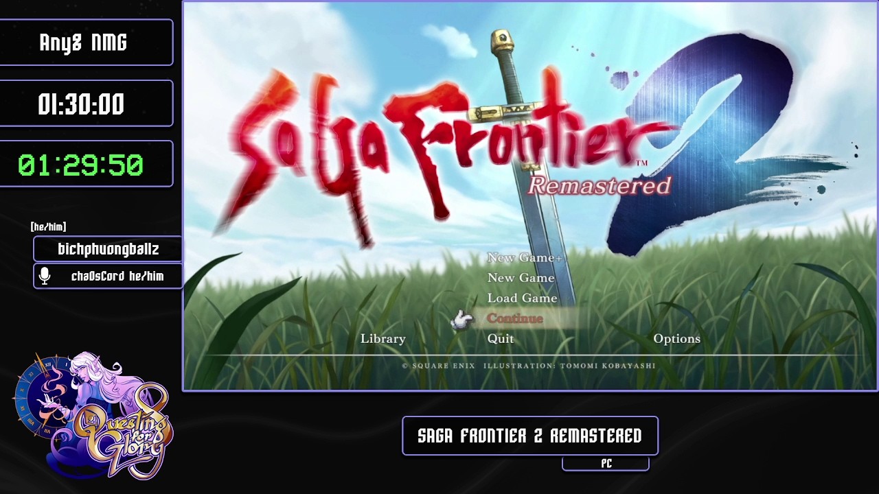SaGa Frontier 2 Remastered Any% NMG by bichphuongballz - Questing for Glory 8