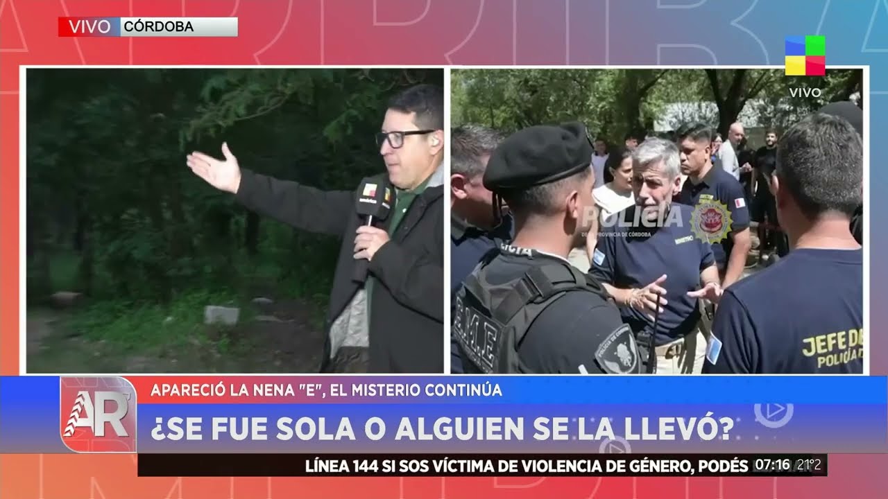 🔴 APARECIÓ LA NENA 