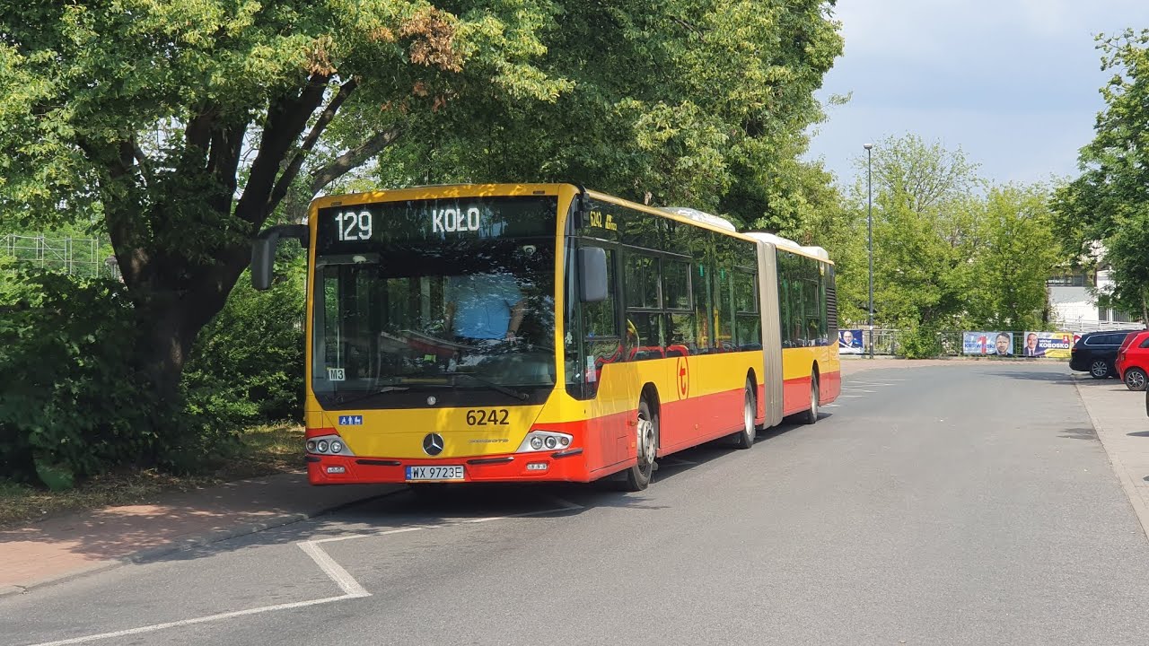 [129] MZA Warszawa - Przejazd Mercedesem Conecto LF G 