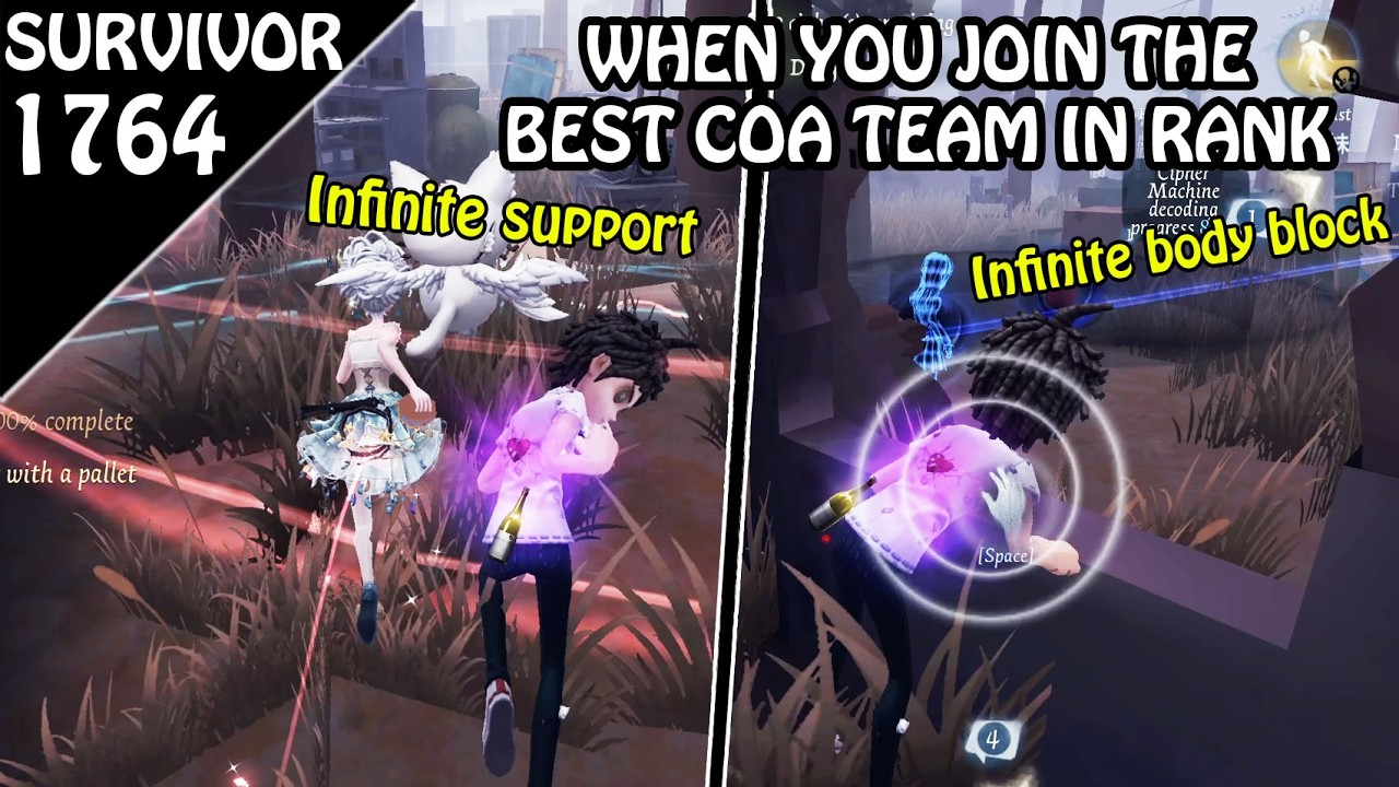 What It Feels Like to Play With COA Players in Rank - #identityv