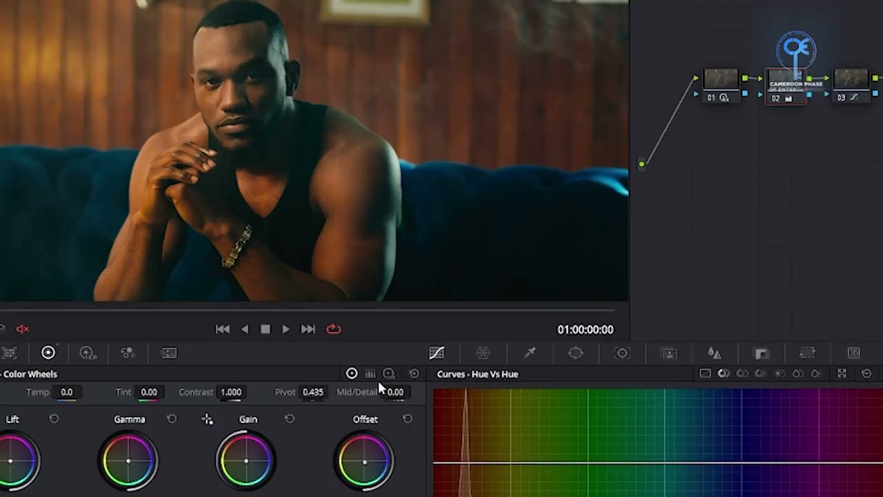 Colorgrading with a Pro colorist mindset.