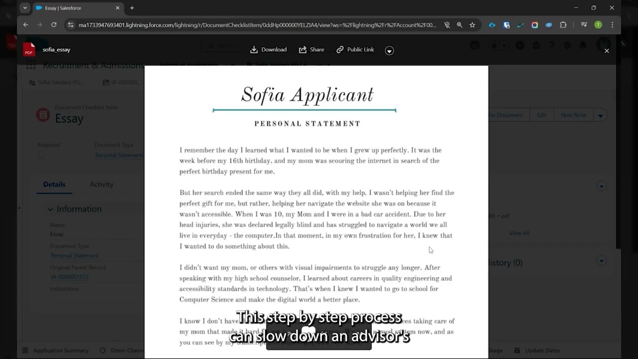 Salesforce Education Cloud & Agentforce Demo