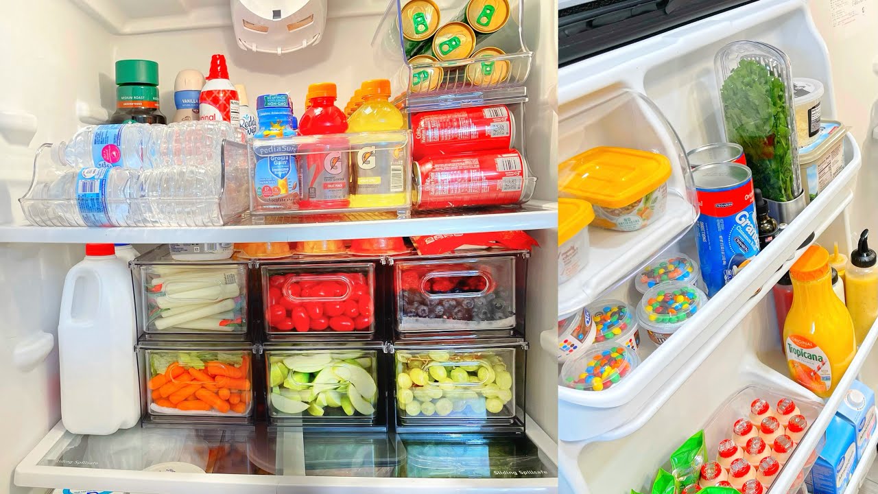 TÍPS PARA ORGANIZAR UN REFRIGERADOR PEQUEÑO 💥😱 Limpiando y Organizando #organización #Limpieza