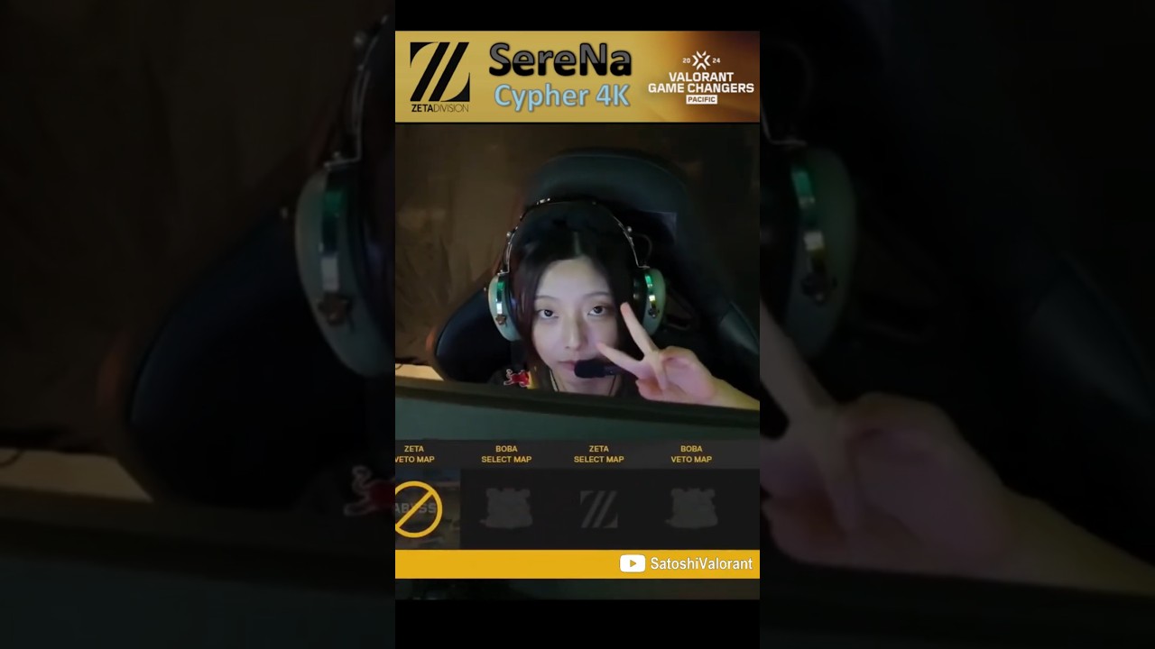 Zeta SereNa 4K vs BOBA Esports  (VCT Game Changers Pacific 2024) #vctgamechangers #ZetaWin