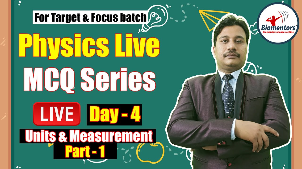 Units and Measurement | Let&rsquo;s Solve Together | Physics MCQ Practice Series Ep - 4 | Amar Sir