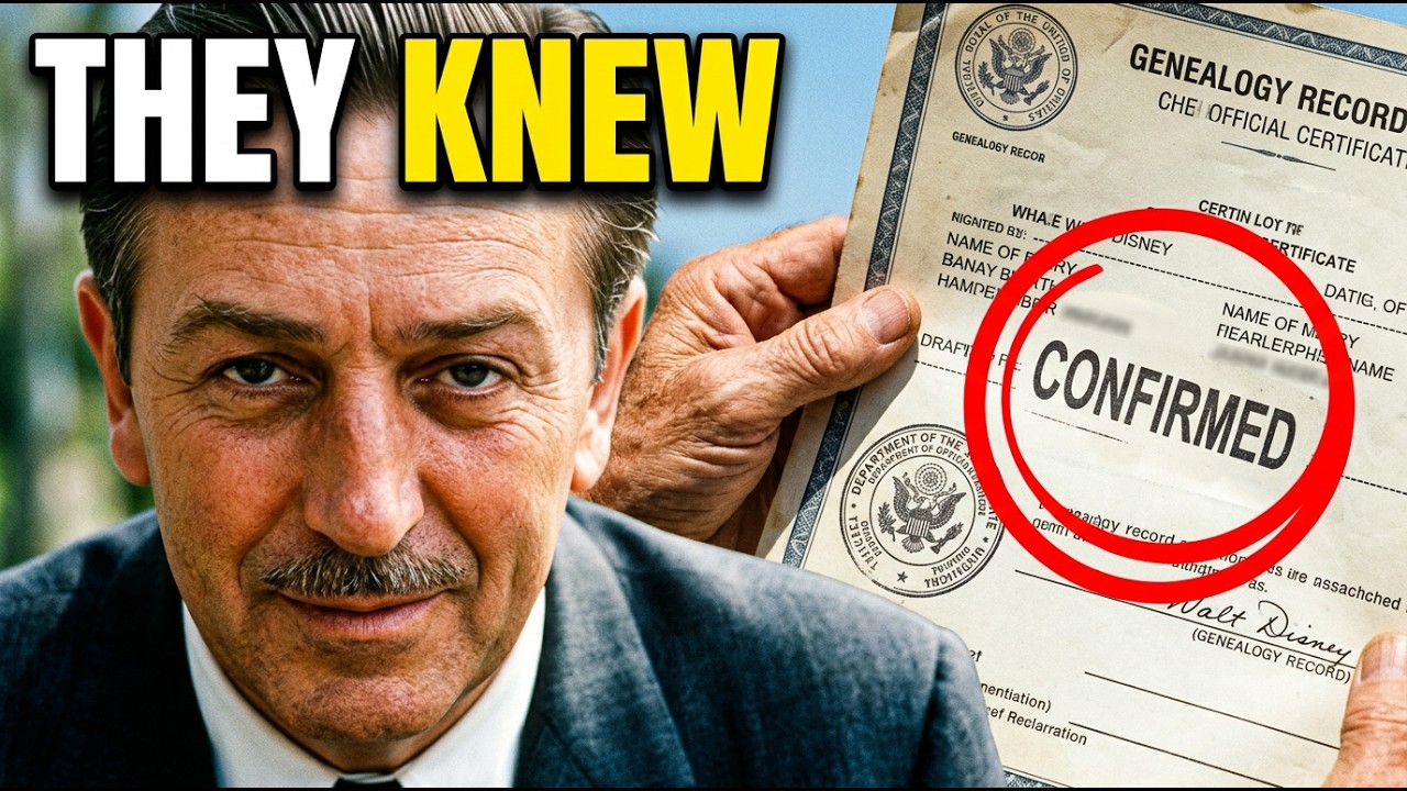 Walt Disney FATHER'S BLOODLINE Traces Back Somewhere Most Americans Don't Know About!