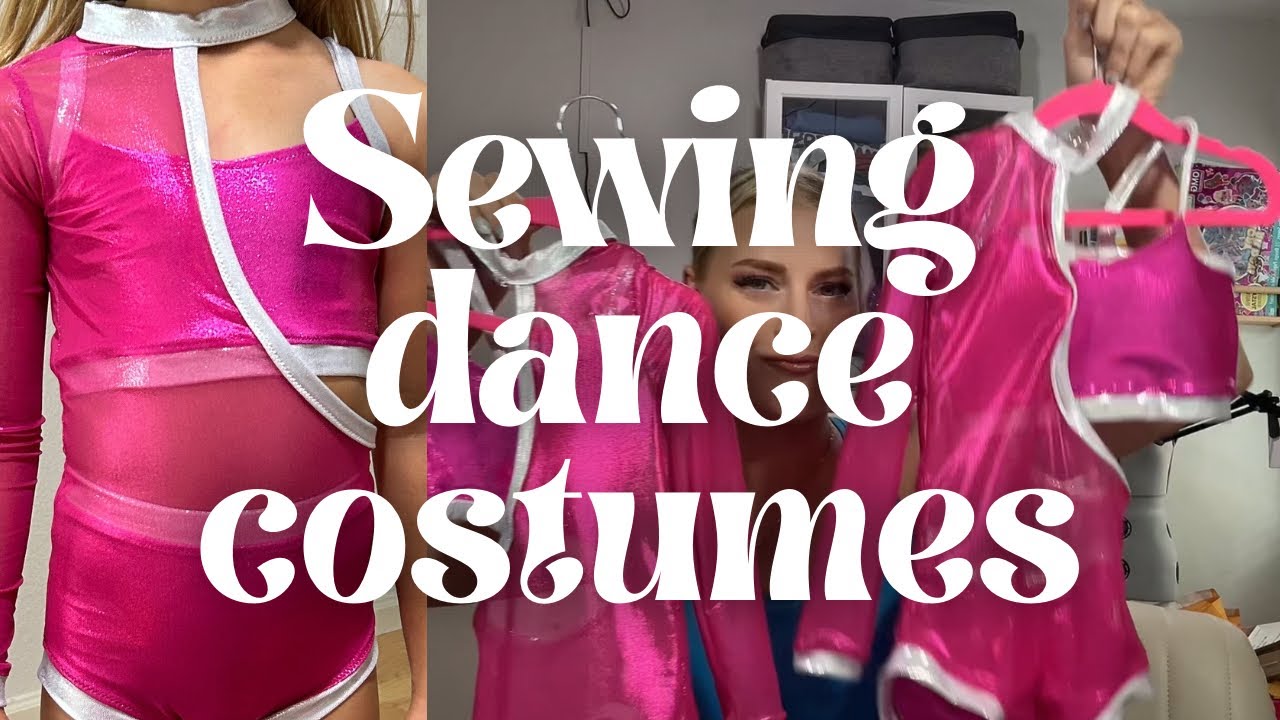 Come sew competition dance costumes with me
