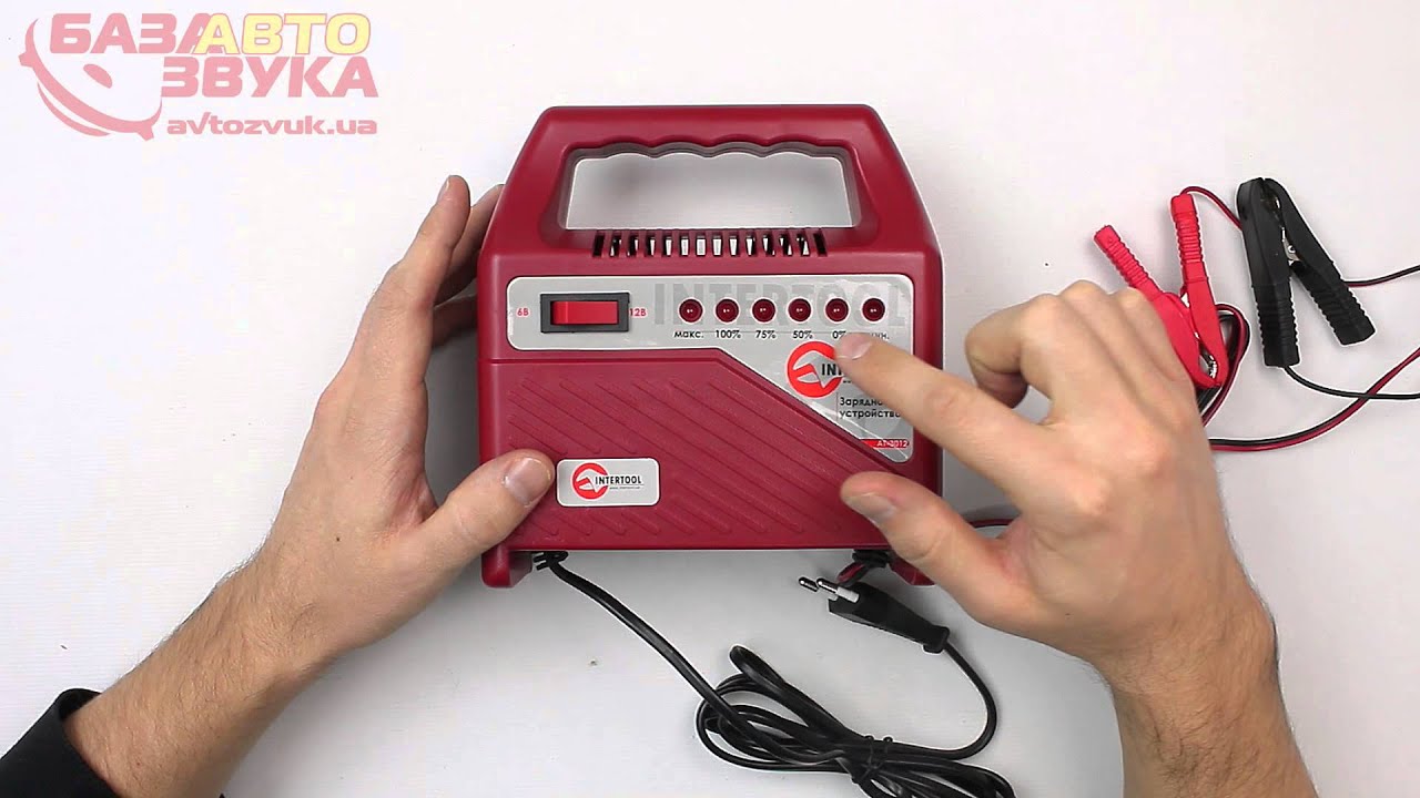 Зарядное для аккумуляторов INTERTOOL AT-3012 avtozvuk.ua