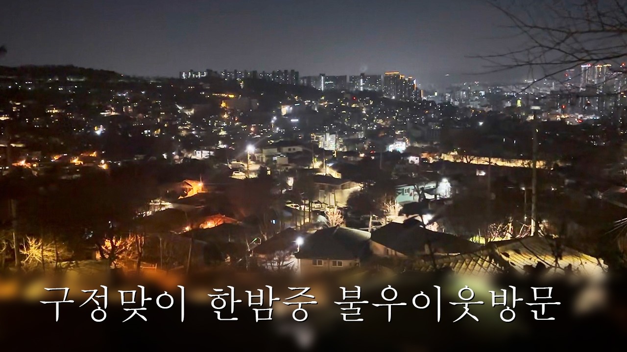 VLOG - 구정맞이 중년 백수들의 밤이야기! 잉여의 삶과 저렴한 문화생활!