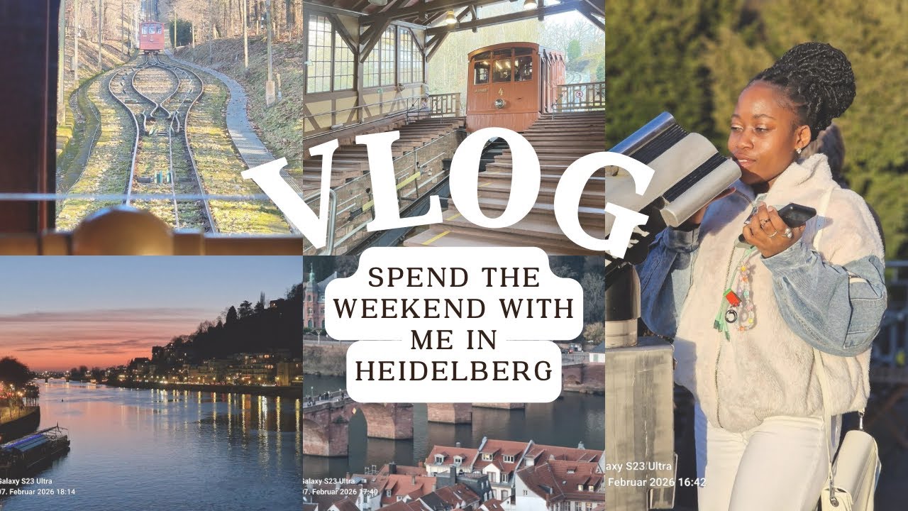Spend The Weekend With Me in Heidelberg// Heidelberg Funicular Railway// Karl Theodor Bridge