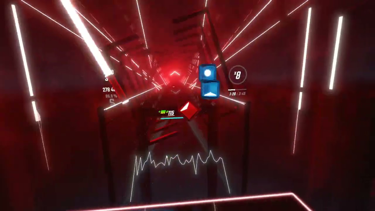 It's my life - Bon Jovi - Beat Saber (Expert) Gameplay - VR Pov