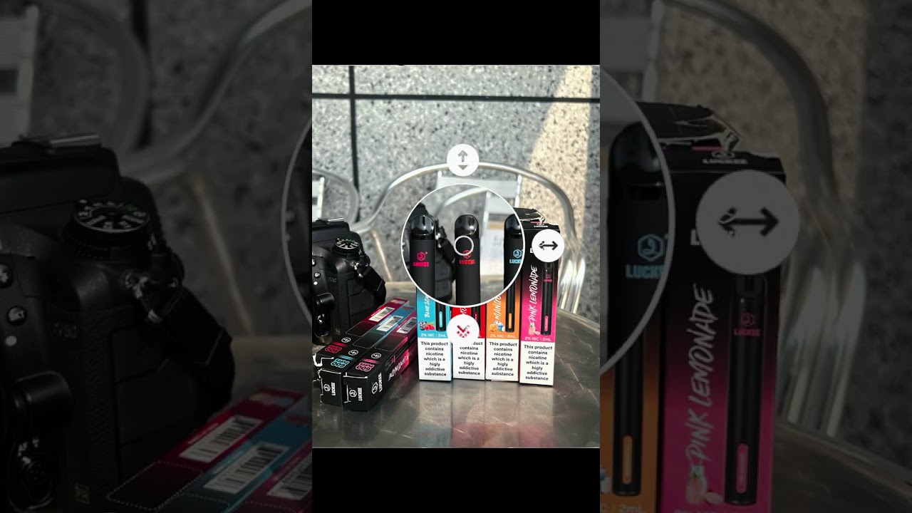 LUCKEE 600 PUFFS Disposable Vape Pen