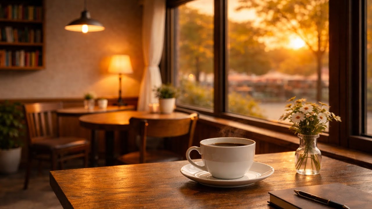 Indoor Cafe Background Music ☕ Soft Cafe Ambience for Work