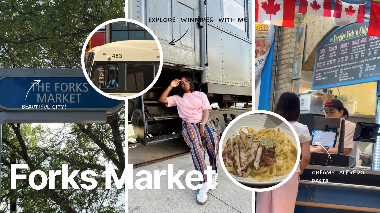 Explore The Forks Market | WALK TOUR | - Winnipeg, Manitoba 