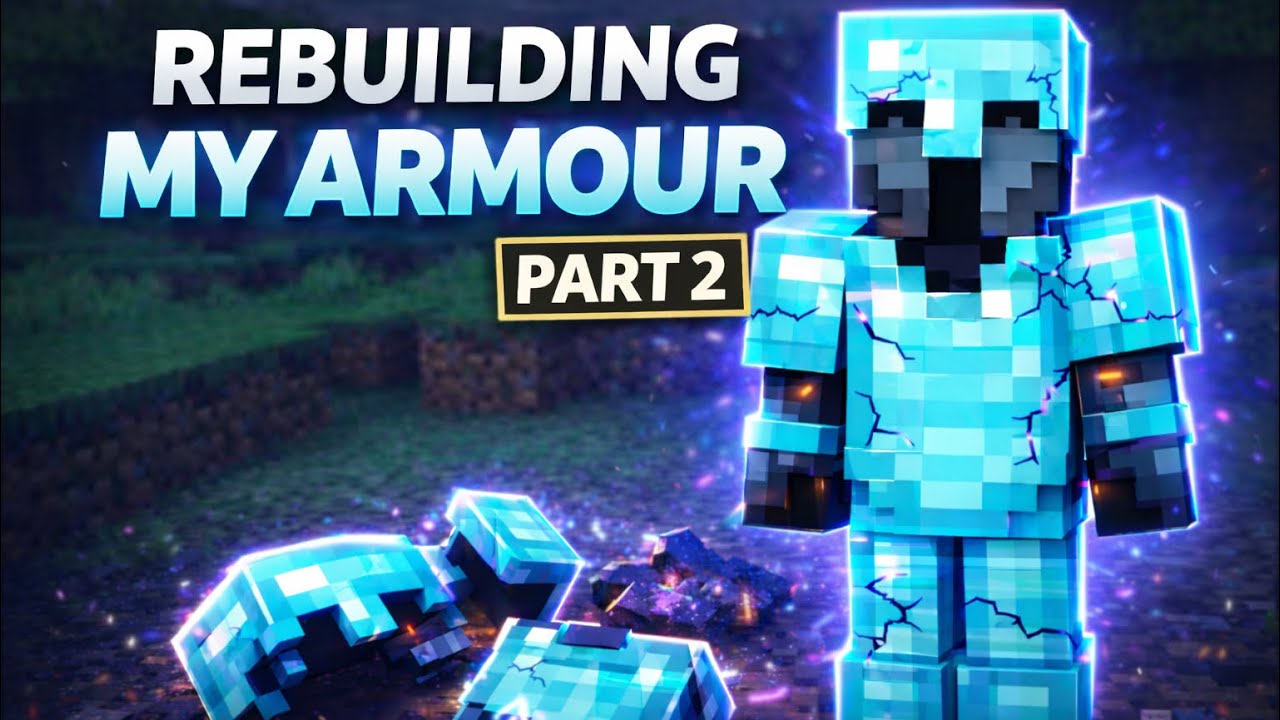 Rebuilding My Armour (Part 2) : Minecraft Java Edition