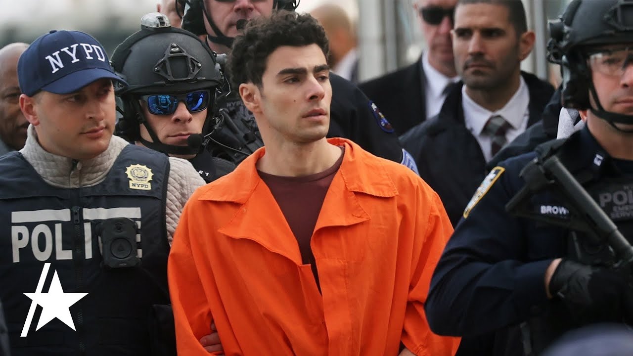 Luigi Mangione Gets Massive Police Escort For First Federal Hearing In CEO Killing Case