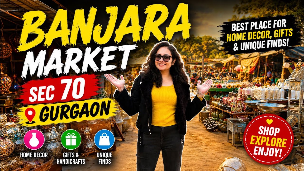 BANJARA MARKET 2026 | GURGAON | SEC 70 #banjaramarketgurgaon