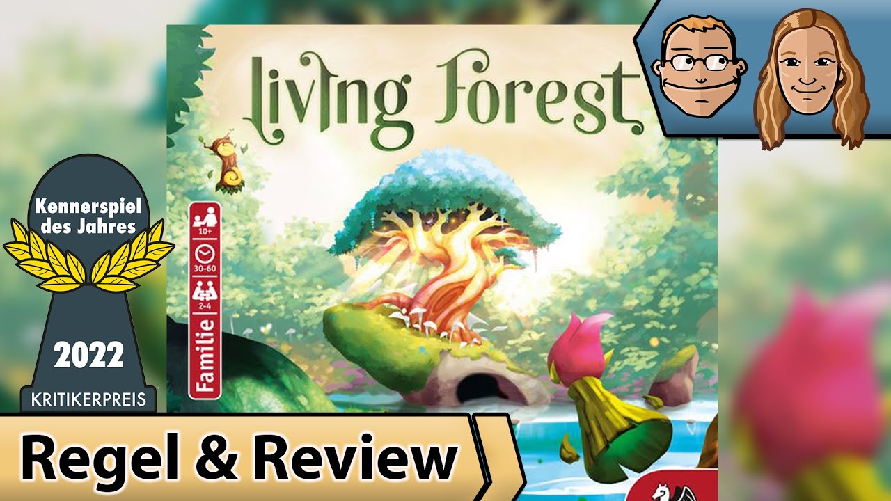 Living Forest – Kennerspiel des Jahres 2022 – Brettspiel – Review und Regelerklärung