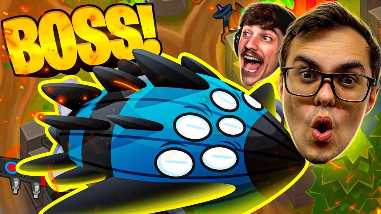 LUTAMOS CONTRA O BOSS - BLOONS TD6 COM O MOUNT
