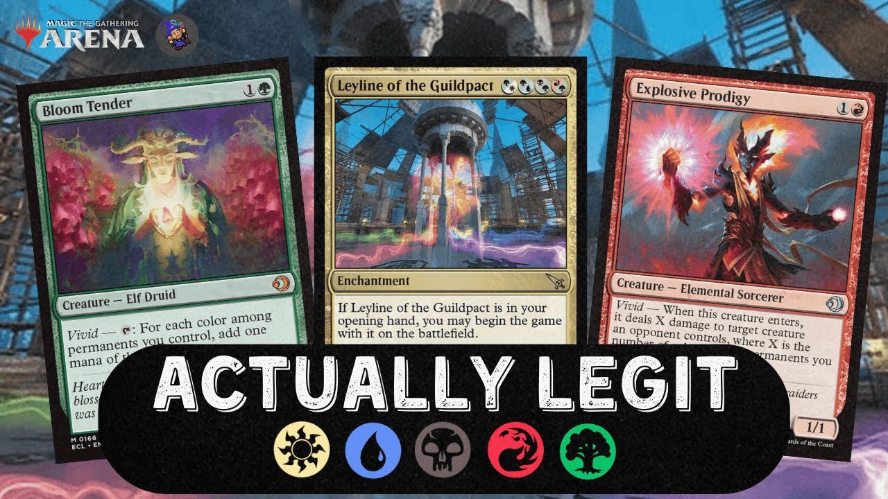 I created a 5 color deck in standard thanks to Lorwyn Eclipsed!