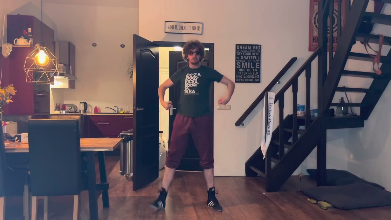 Practicing material Kevinski Lockdown nr 5 sports mime speler/komedie Kevin Gorczynski