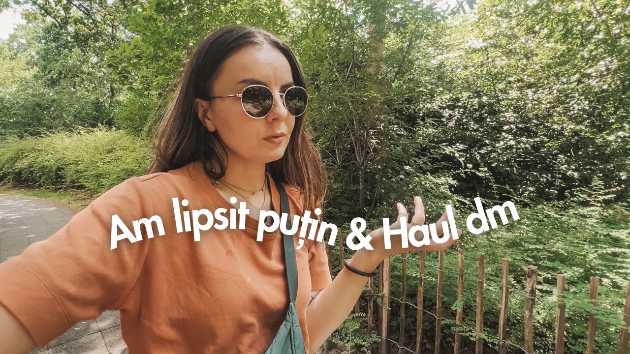 VLOG | Haul dm, Pachet din România, Brownie fără zahăr și ce am mai făcut ✨