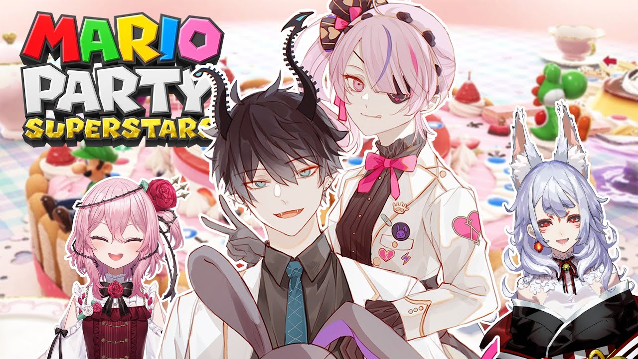 【MARIO PARTY SUPERSTARS】PARTY TIME!【NIJISANJI EN | Ren Zotto】