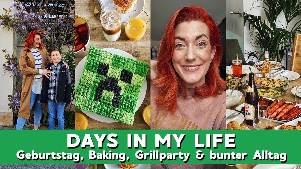 Geburtstag, Baking, Grillparty, Life Update & bunter Alltag // Weekly Vlog 136