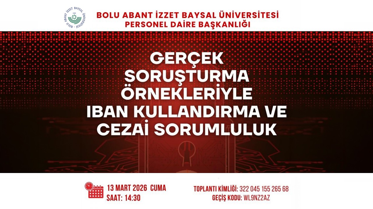 Gerçek Soruşturma Örnekleriyle IBAN Kullandırma ve Cezai Sorumluluk