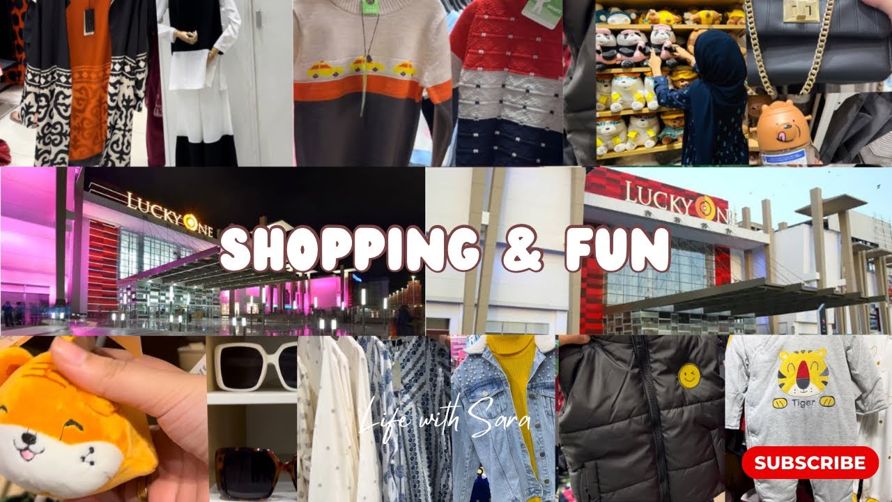 Shopping At LuckyOne Mall | Shopping Adventure With Family | Blessed Friday Sale | Bacha Party Sale