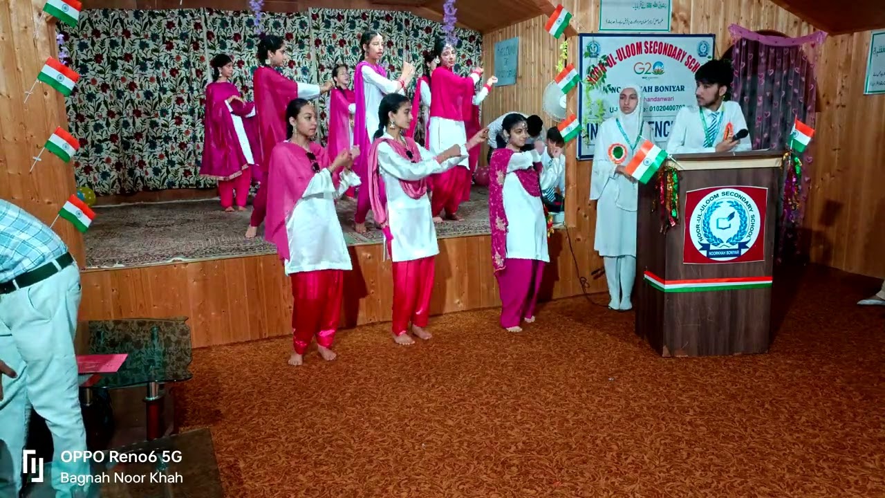 Independance day celebration organised by Noor ul uloom Secondary School Noorkhah Boniyar.